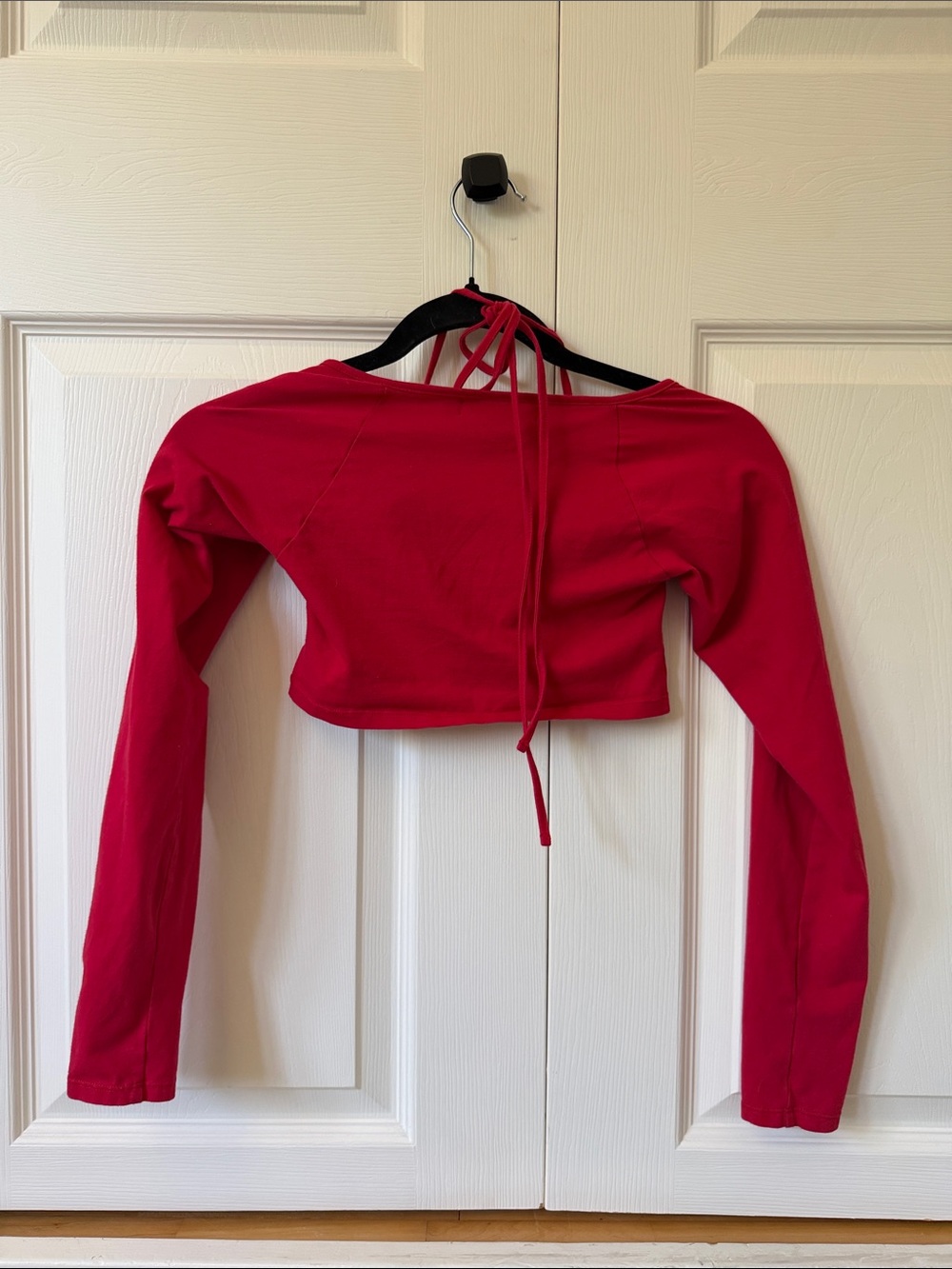 Motel Rocks | Sira Crop Top In Racing Red - Picture 5 of 5